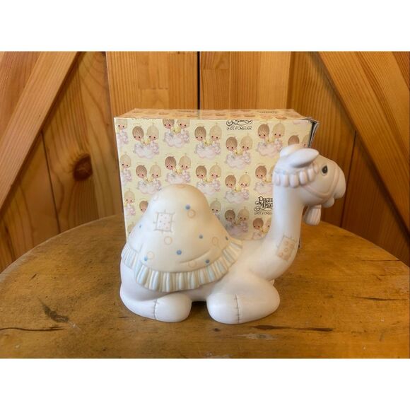 Precious Moments Regular  Nativity Camel Porcelain Standard 1982 Figure E-2363 ( - Picture 1 of 7
